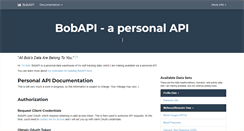 Desktop Screenshot of bobapi.com